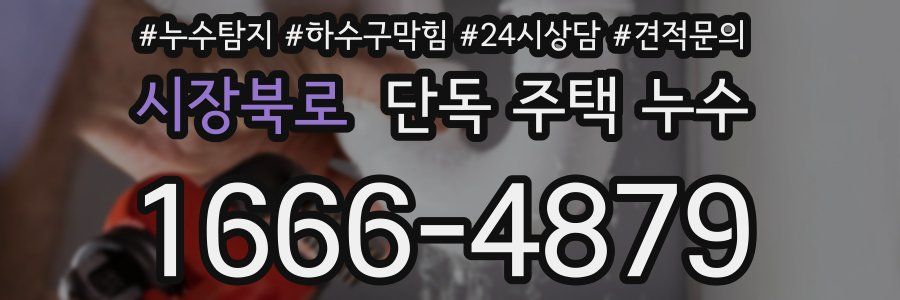 시장북로 단독 주택 누수