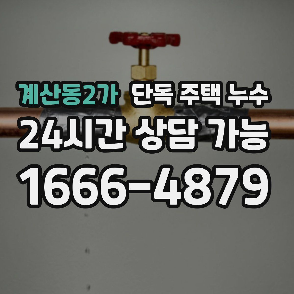 계산동2가 단독 주택 누수