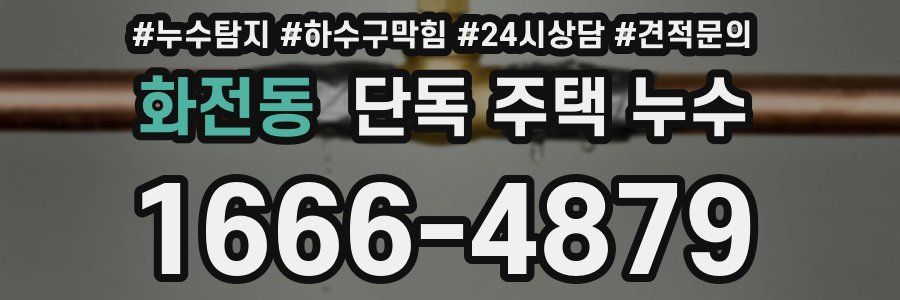 화전동 단독 주택 누수
