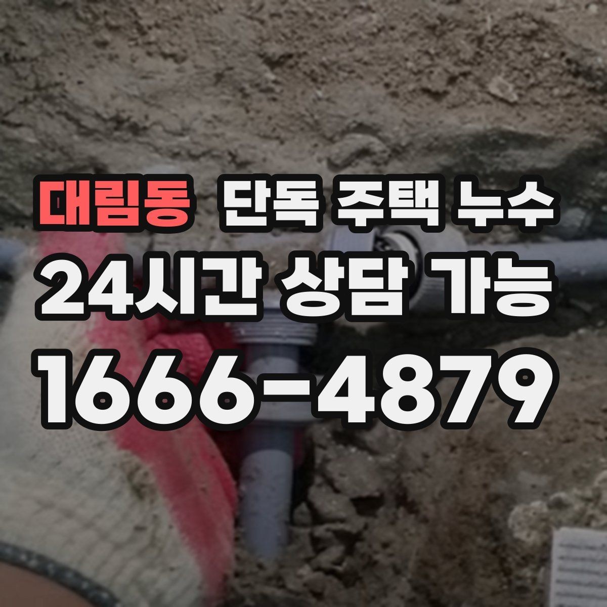 대림동 단독 주택 누수 욕실 주변만 젖는다면 방수부터 점검