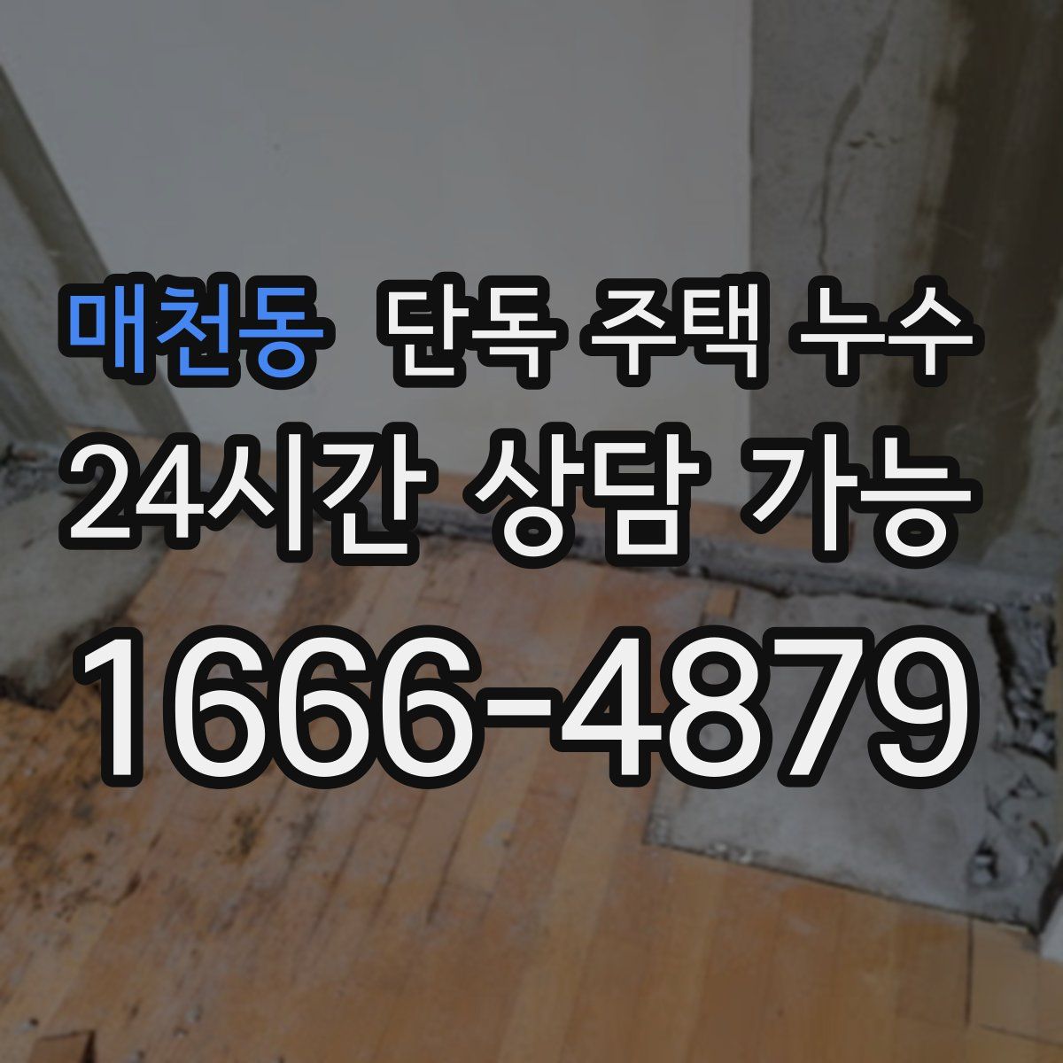 매천동 단독 주택 누수