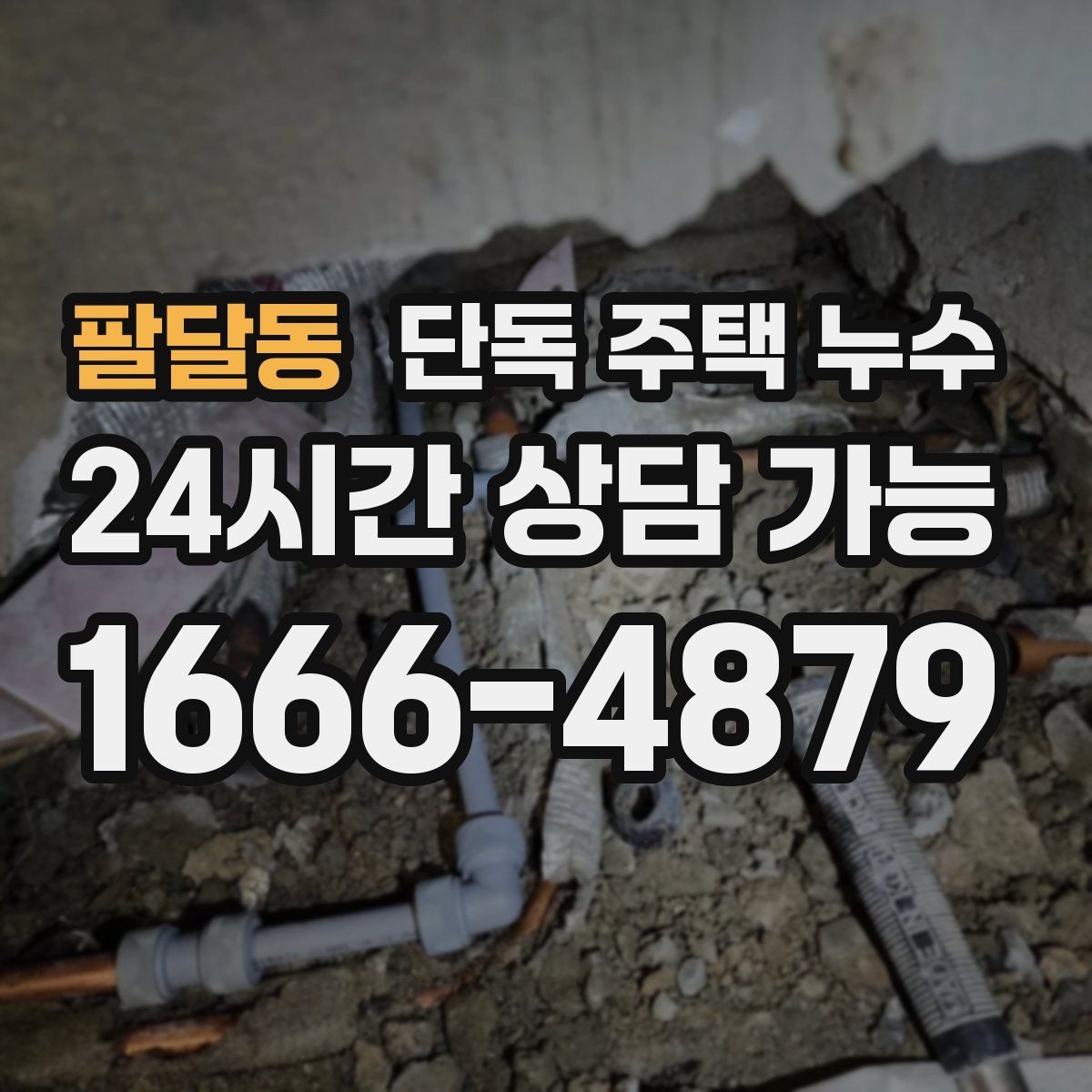 팔달동 단독 주택 누수 장마 첫비에 바로 생기는 누수의 특징
