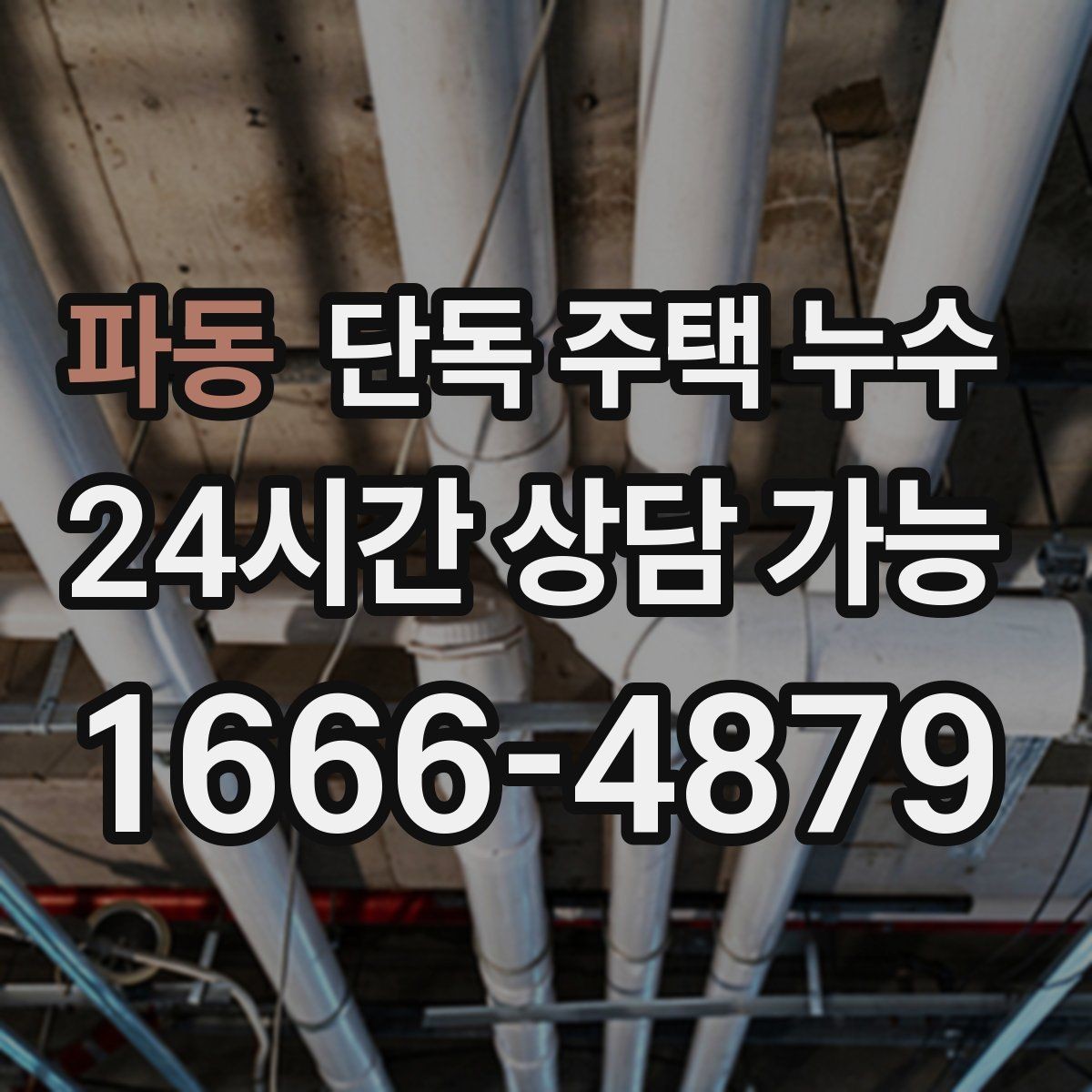 파동 단독 주택 누수 봄철 해빙기 이후 꼭 점검해야 하는 부위