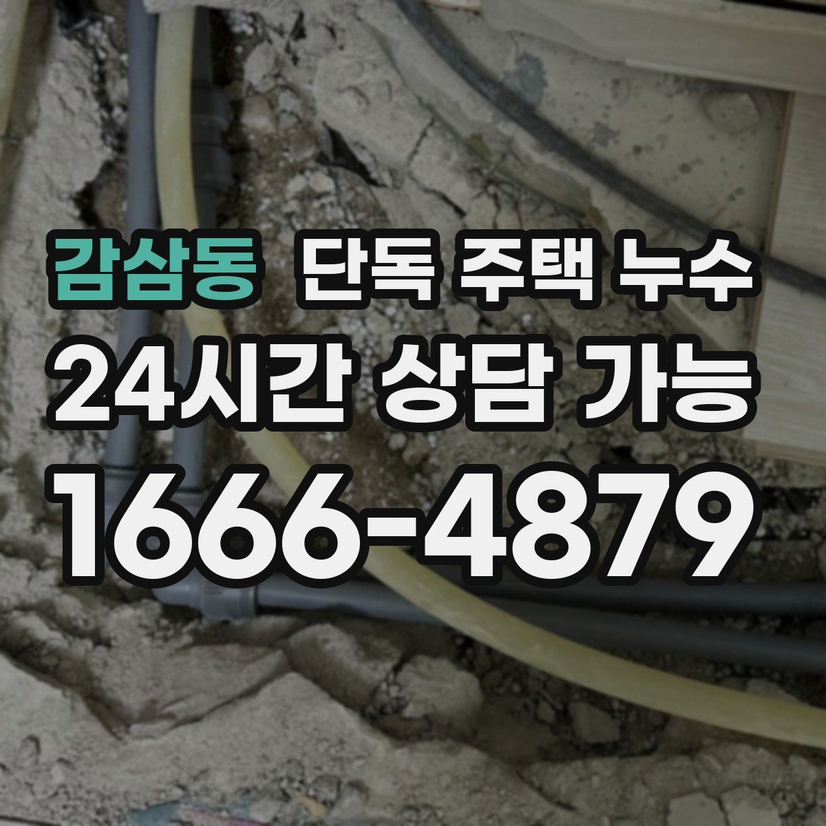 감삼동 단독 주택 누수