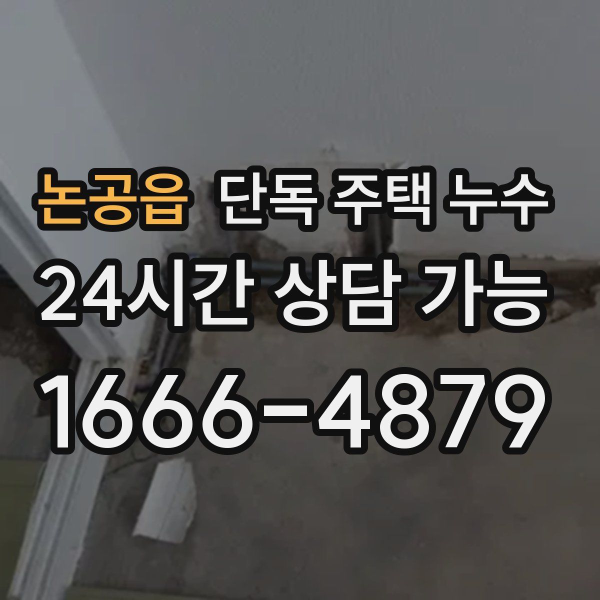 논공읍 단독 주택 누수