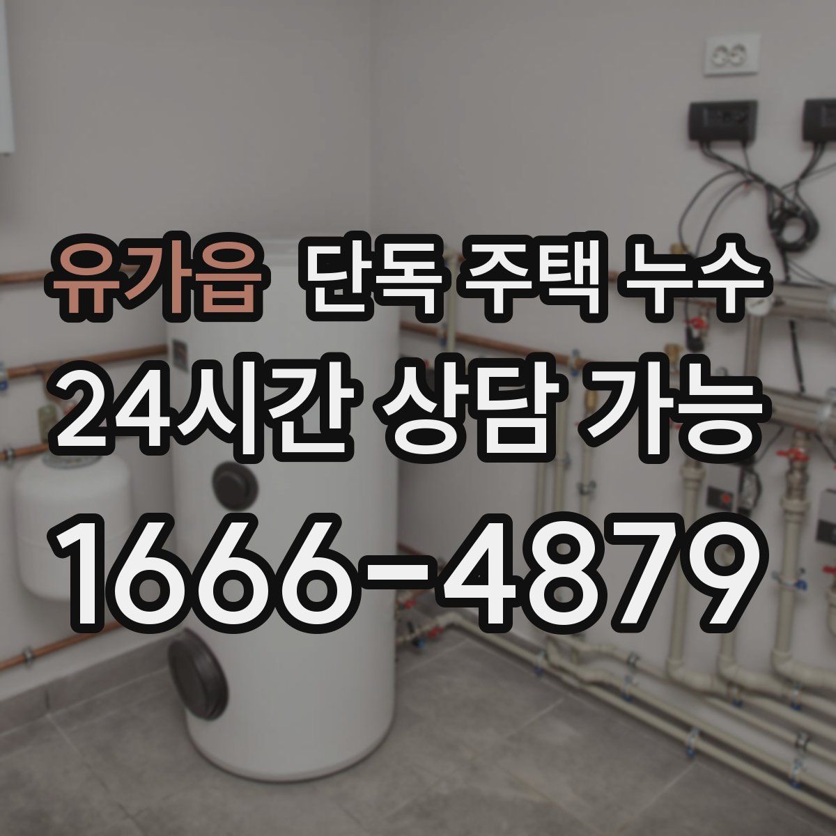 유가읍 단독 주택 누수