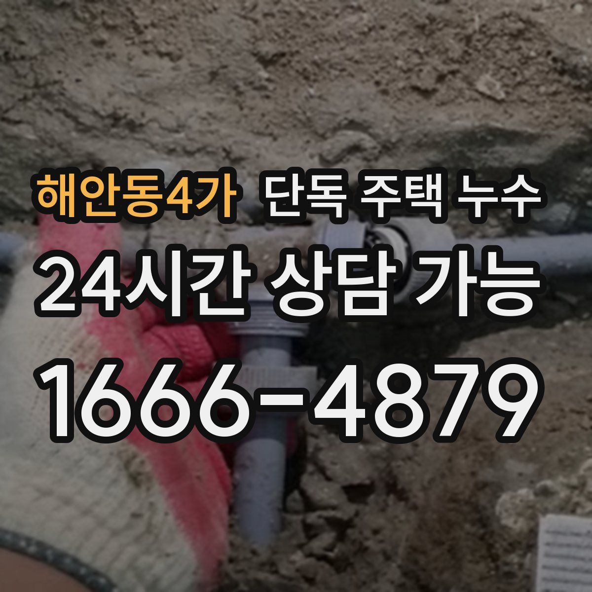 해안동4가 단독 주택 누수