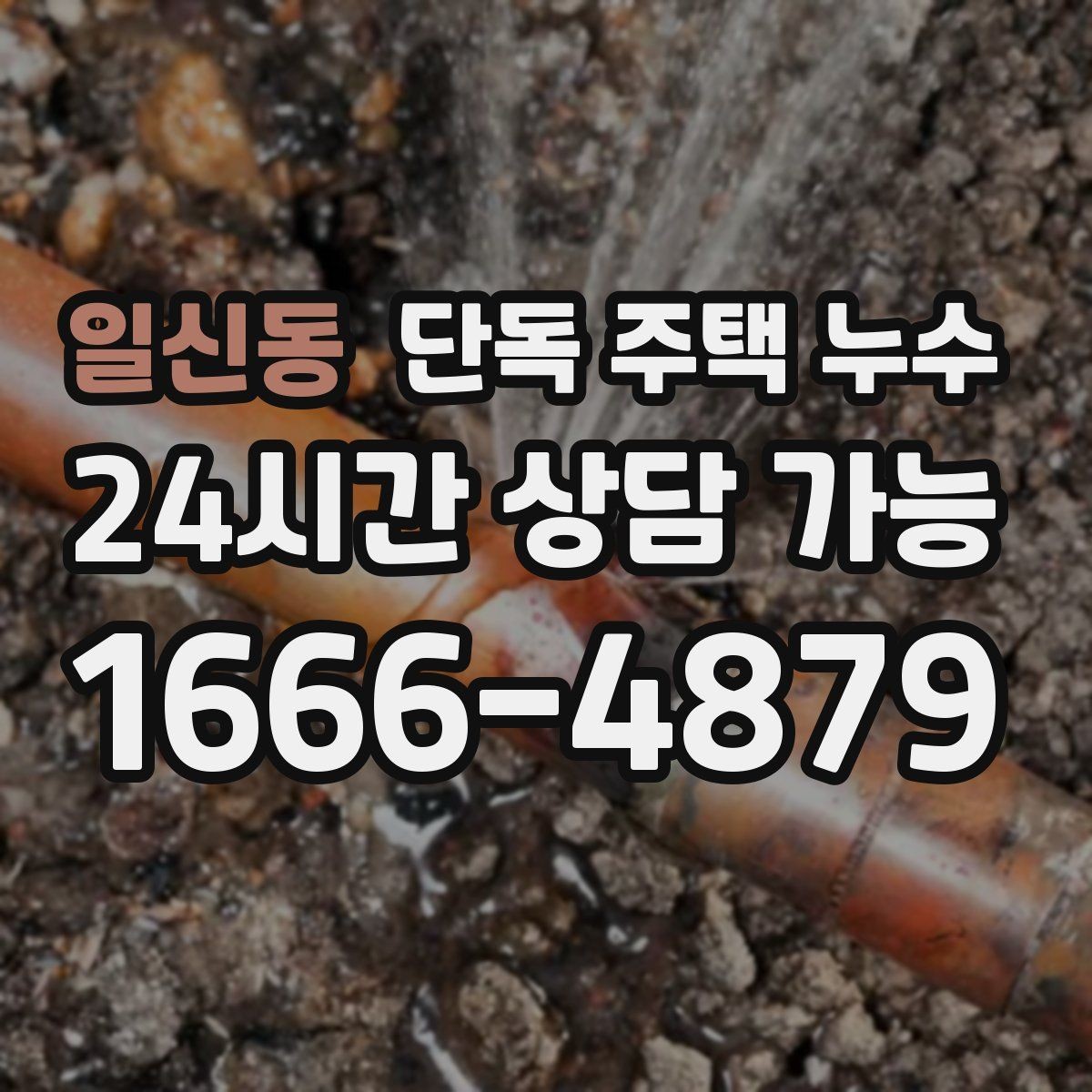 일신동 단독 주택 누수 한겨울 이후 갑자기 나타나는 증상