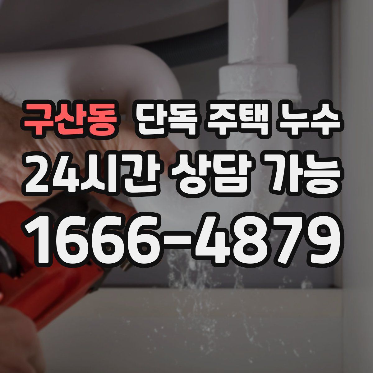 구산동 단독 주택 누수