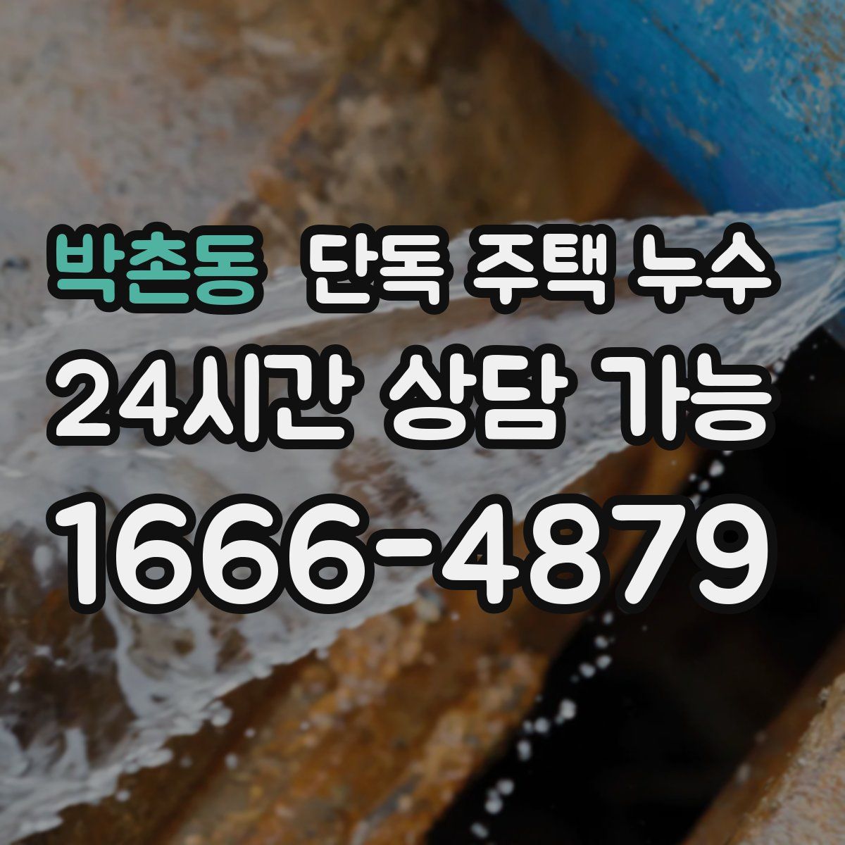 박촌동 단독 주택 누수