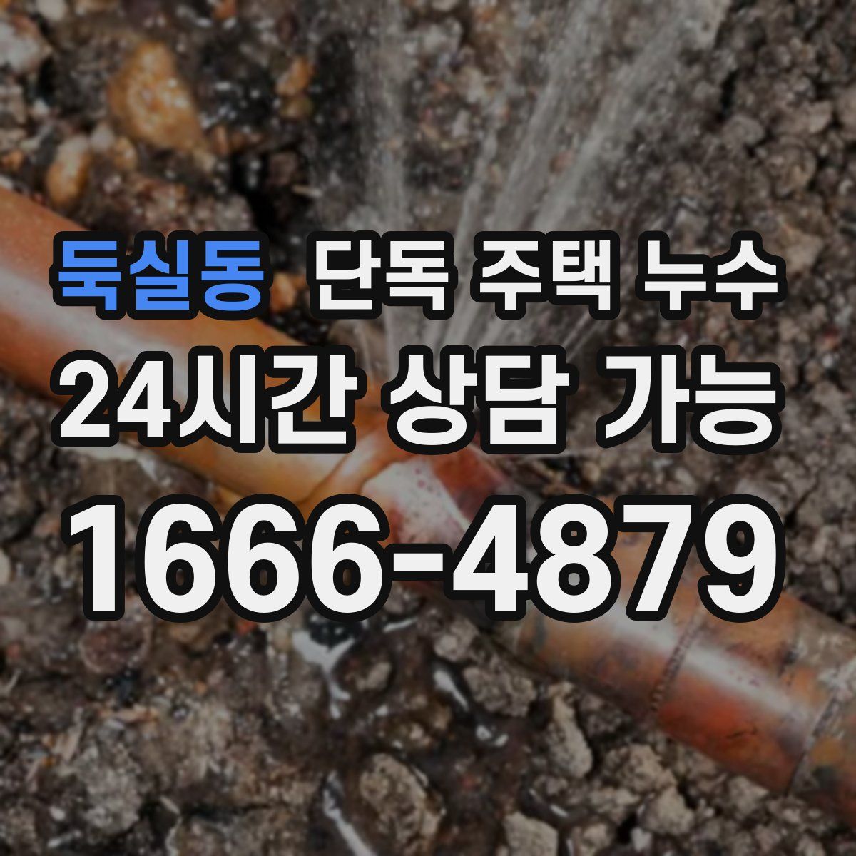 둑실동 단독 주택 누수