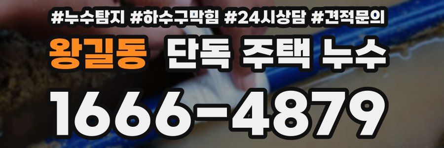 왕길동 단독 주택 누수