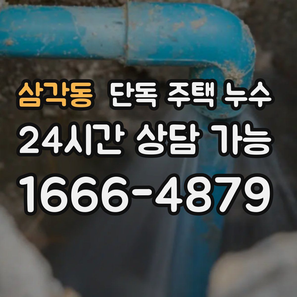 삼각동 단독 주택 누수