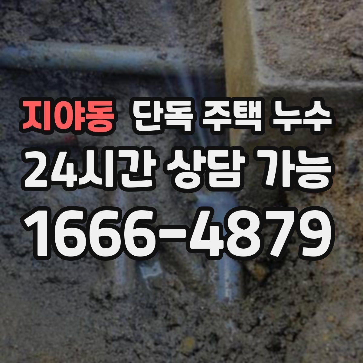 지야동 단독 주택 누수 욕실 문턱 바깥까지 물이 번질 때 원인