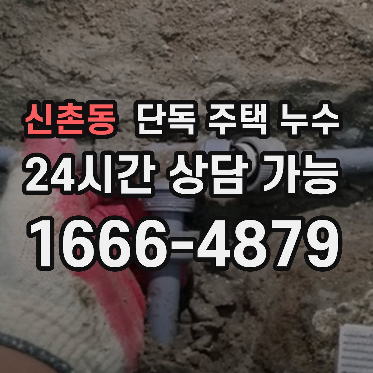 신촌동 단독 주택 누수