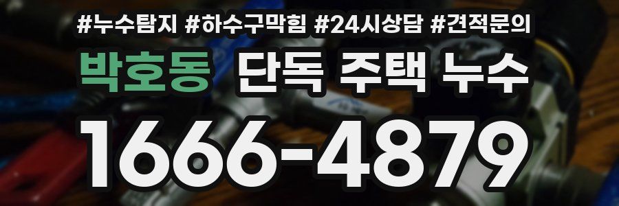 박호동 단독 주택 누수