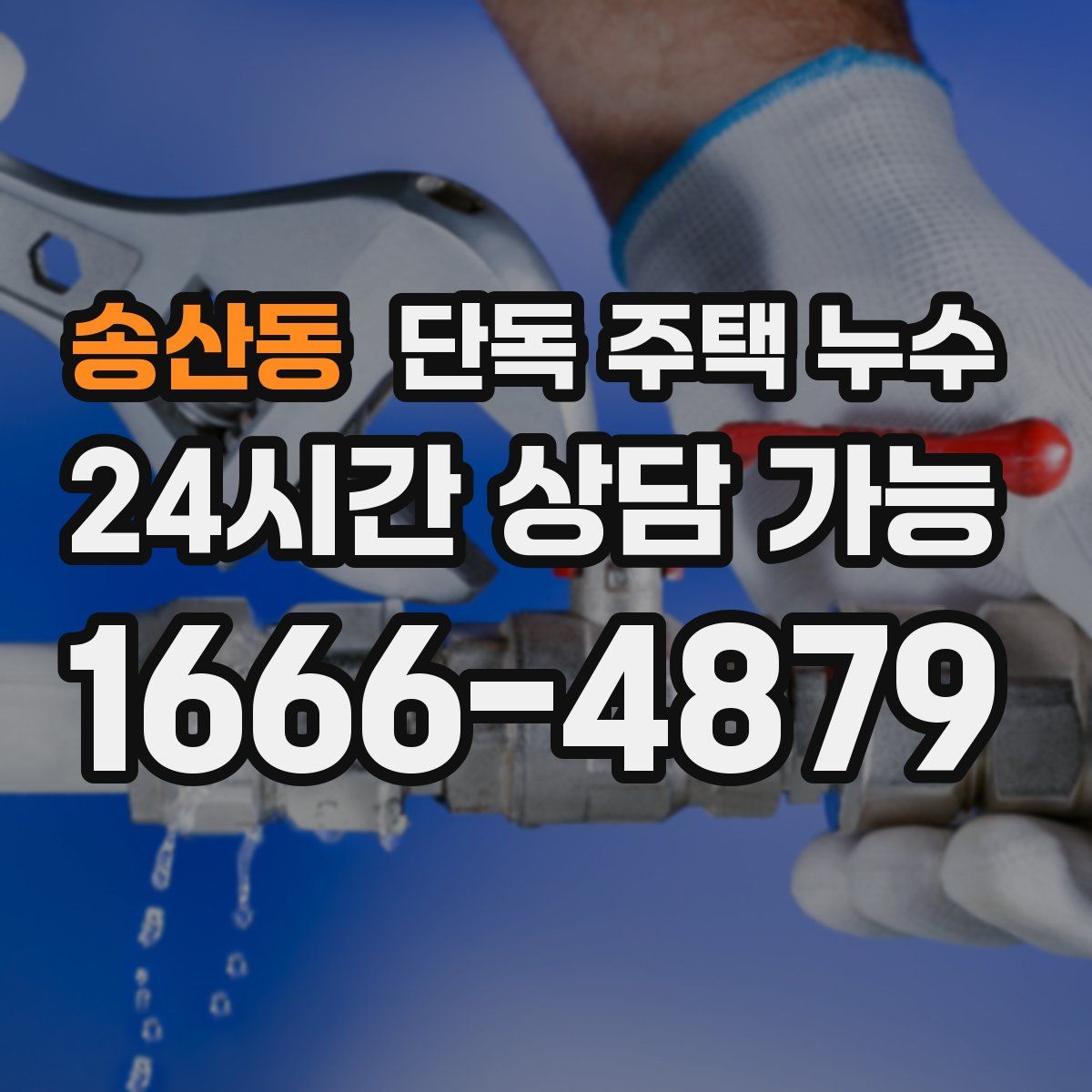 송산동 단독 주택 누수