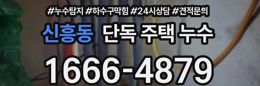 신흥동 단독 주택 누수