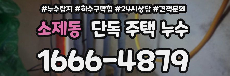 소제동 단독 주택 누수