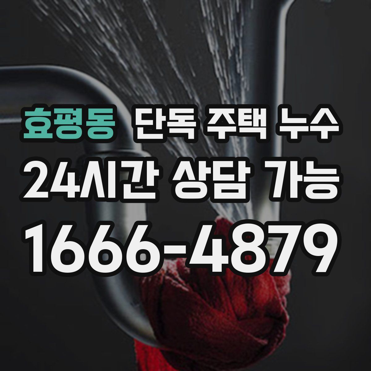 효평동 단독 주택 누수