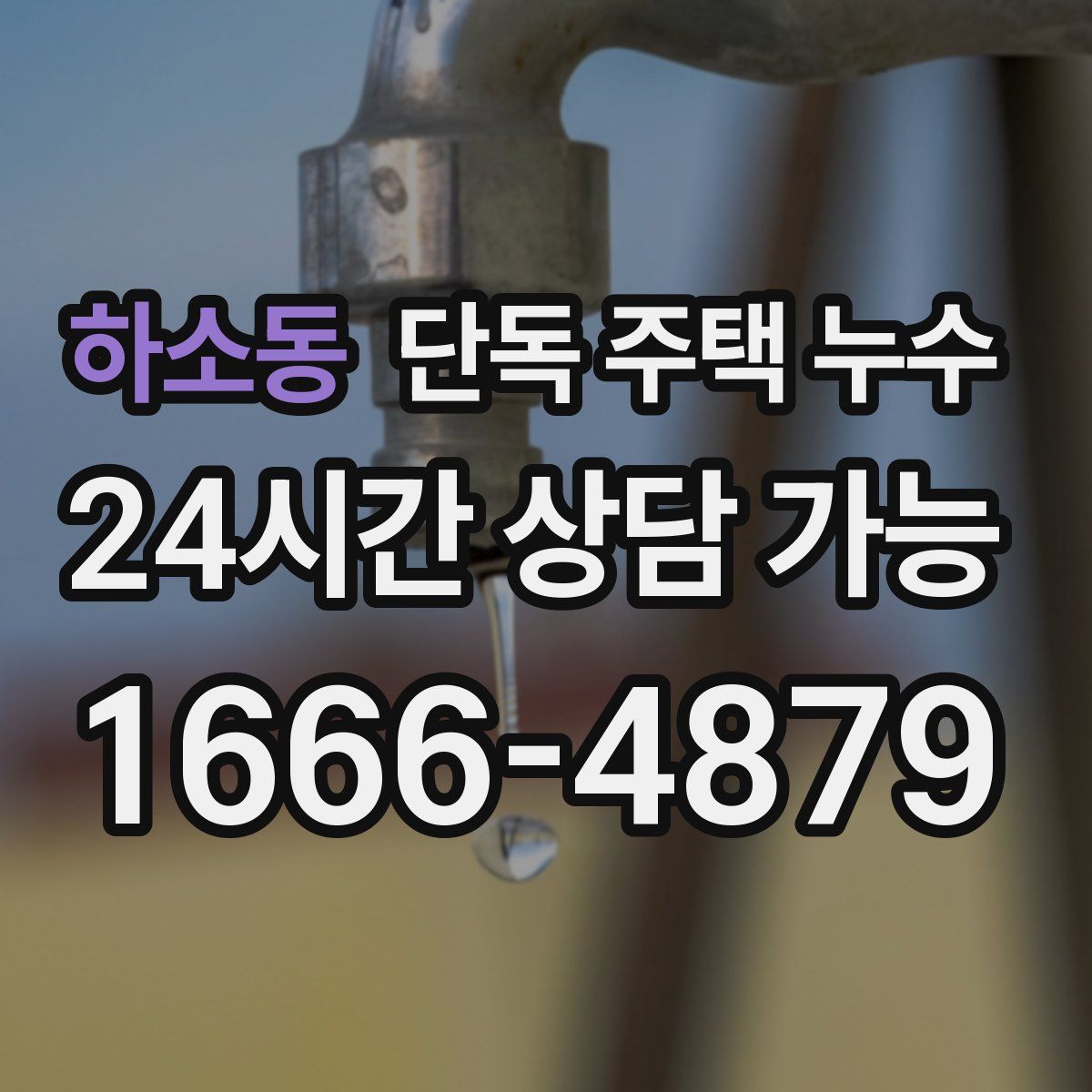 하소동 단독 주택 누수