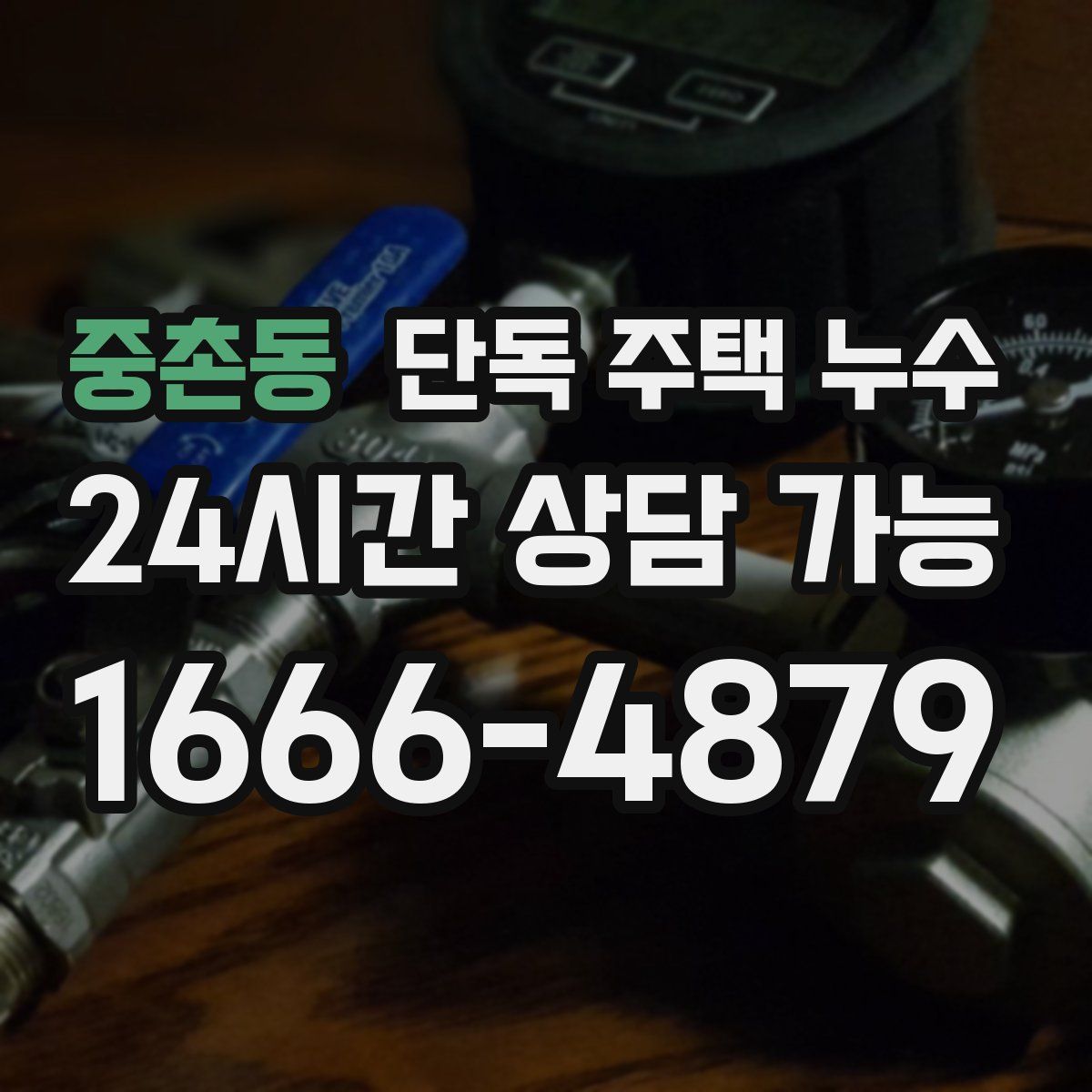 중촌동 단독 주택 누수