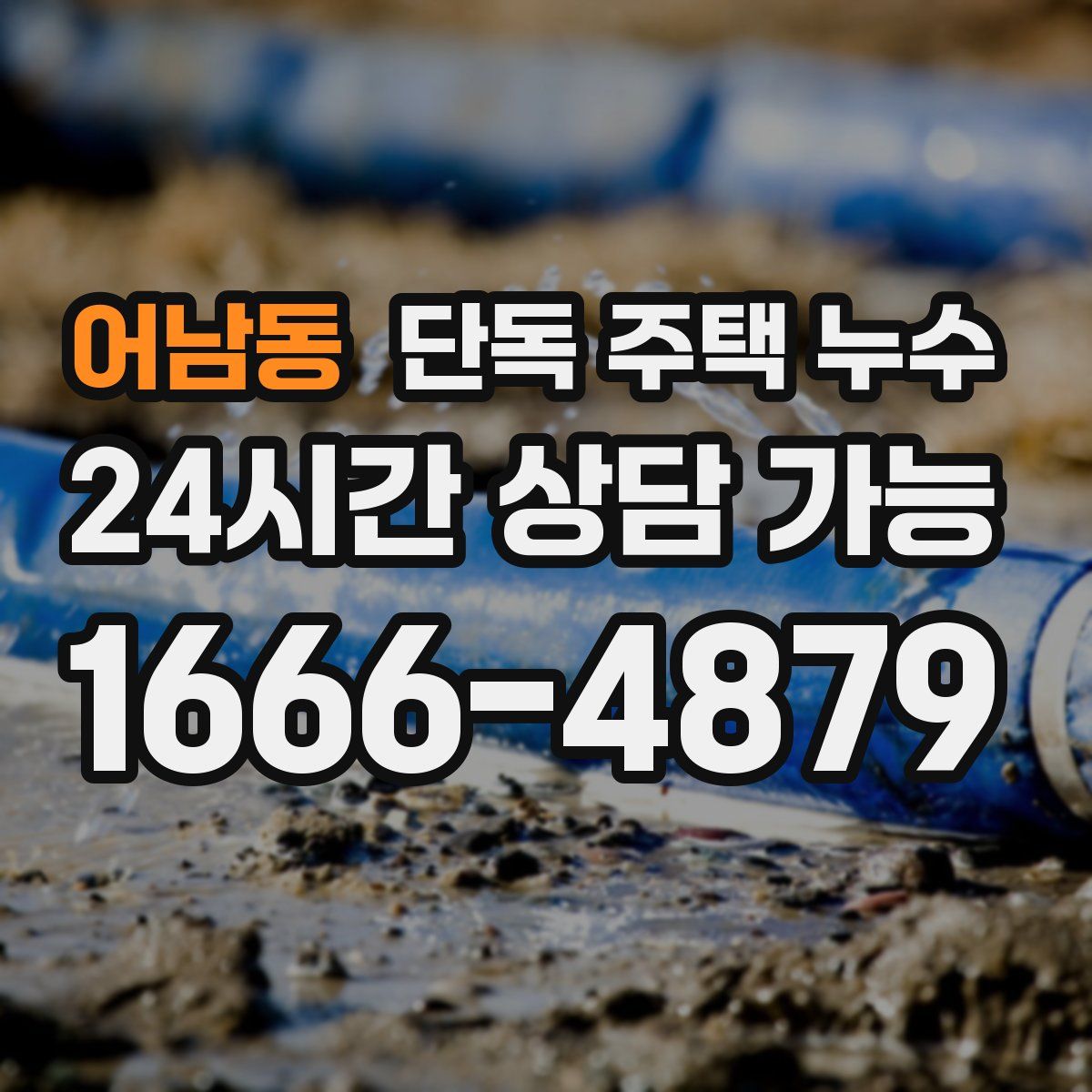 어남동 단독 주택 누수