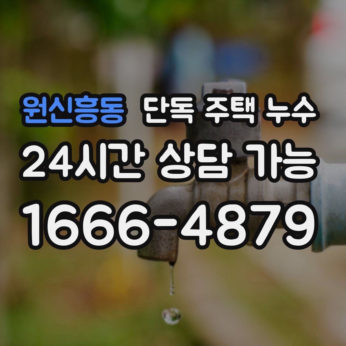 원신흥동 단독 주택 누수