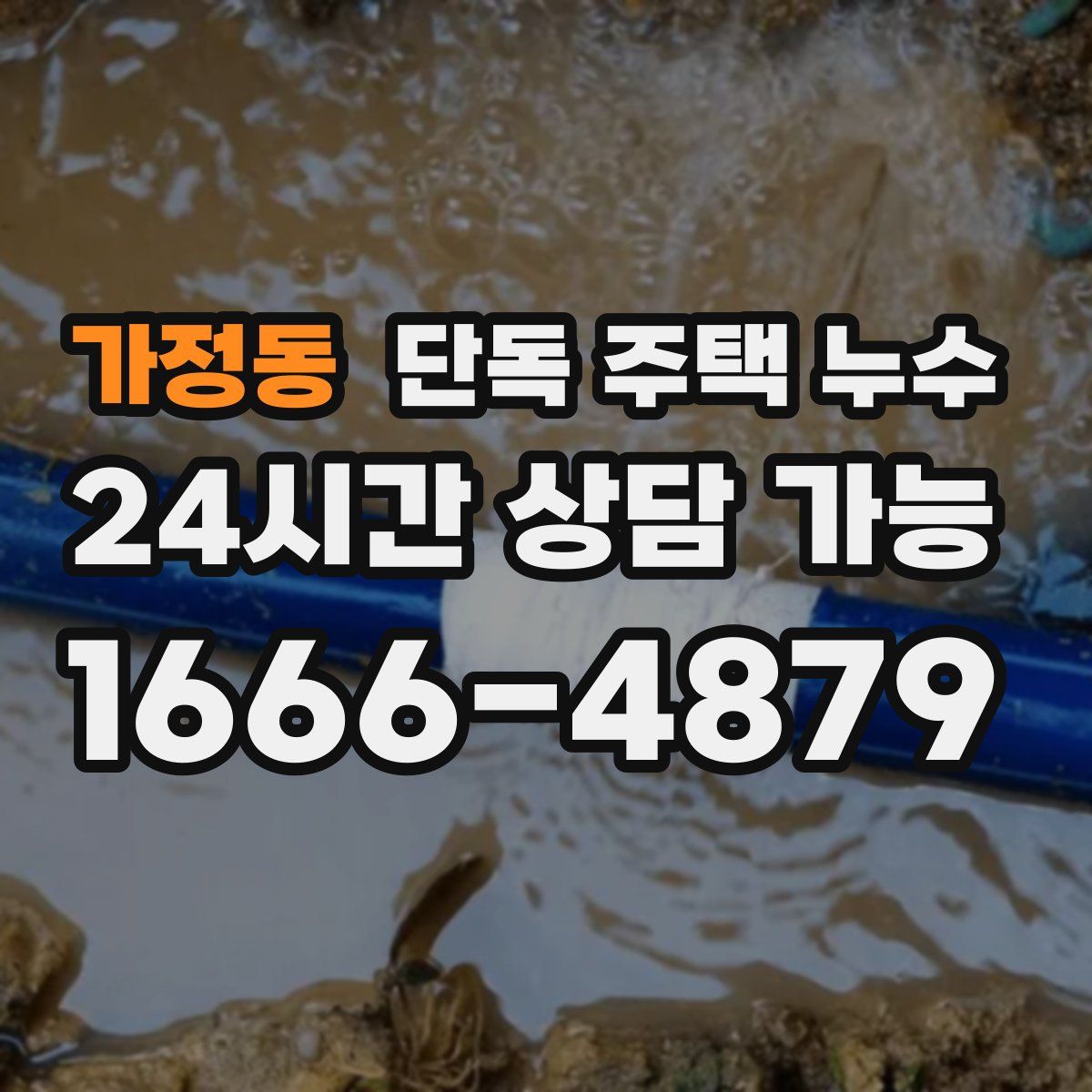 가정동 단독 주택 누수