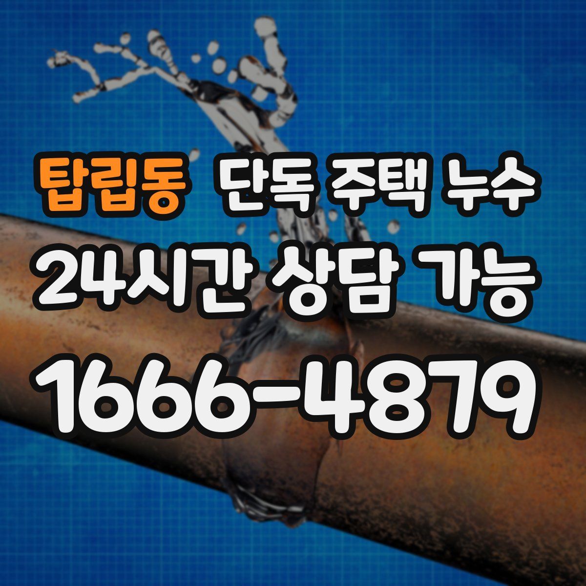 탑립동 단독 주택 누수