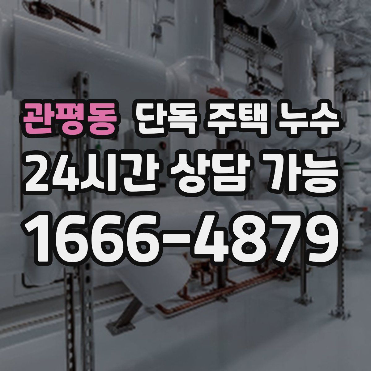 관평동 단독 주택 누수