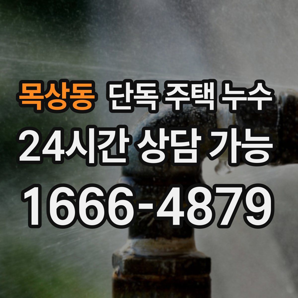 목상동 단독 주택 누수