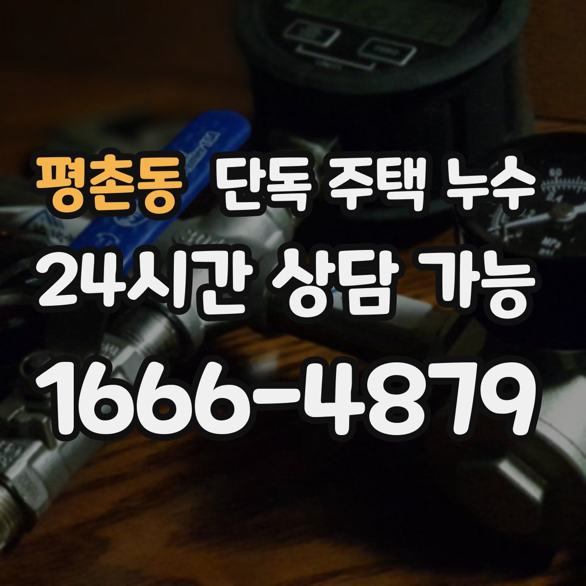 평촌동 단독 주택 누수