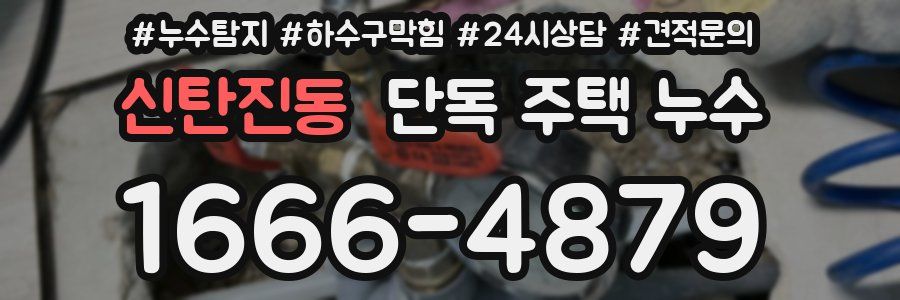 신탄진동 단독 주택 누수