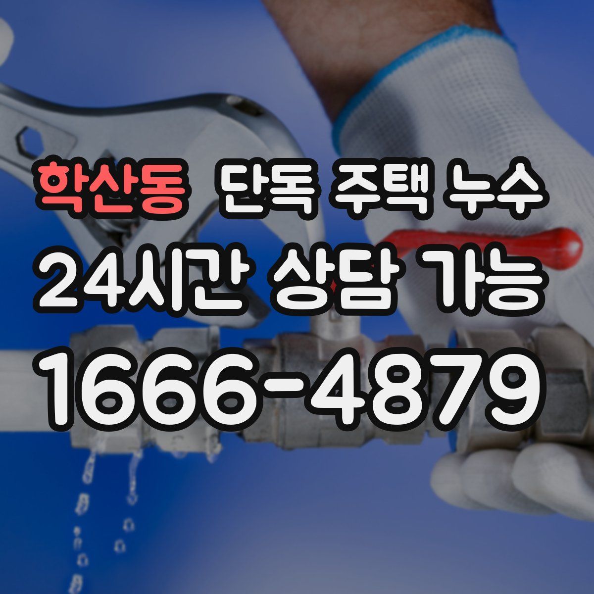 학산동 단독 주택 누수