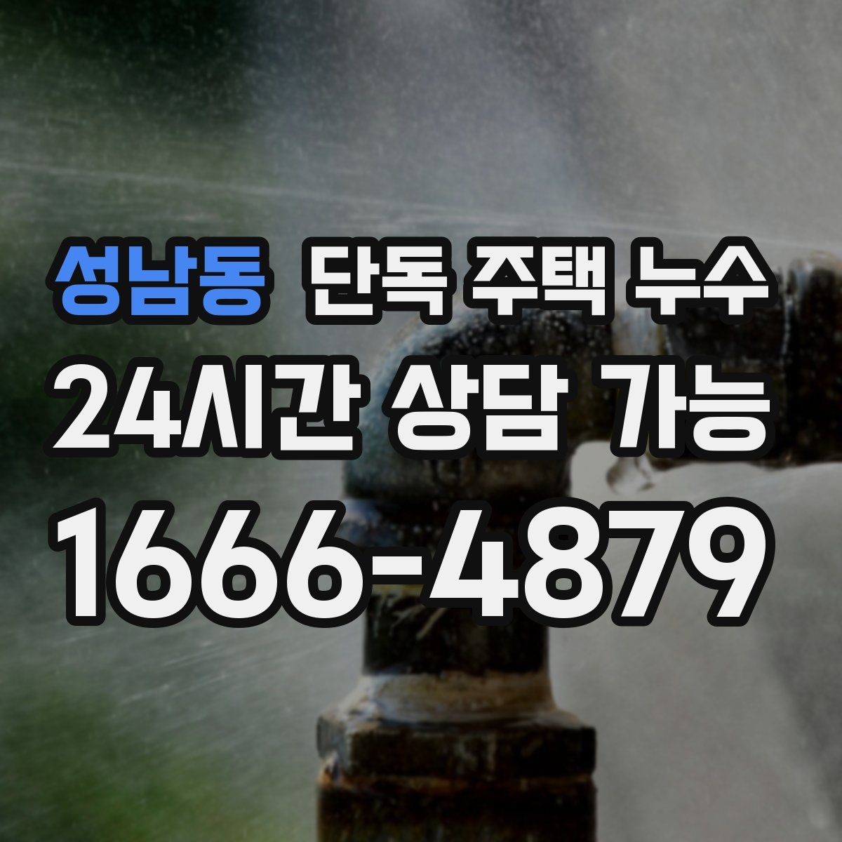 성남동 단독 주택 누수 욕실 문턱 바깥까지 물이 번질 때 원인