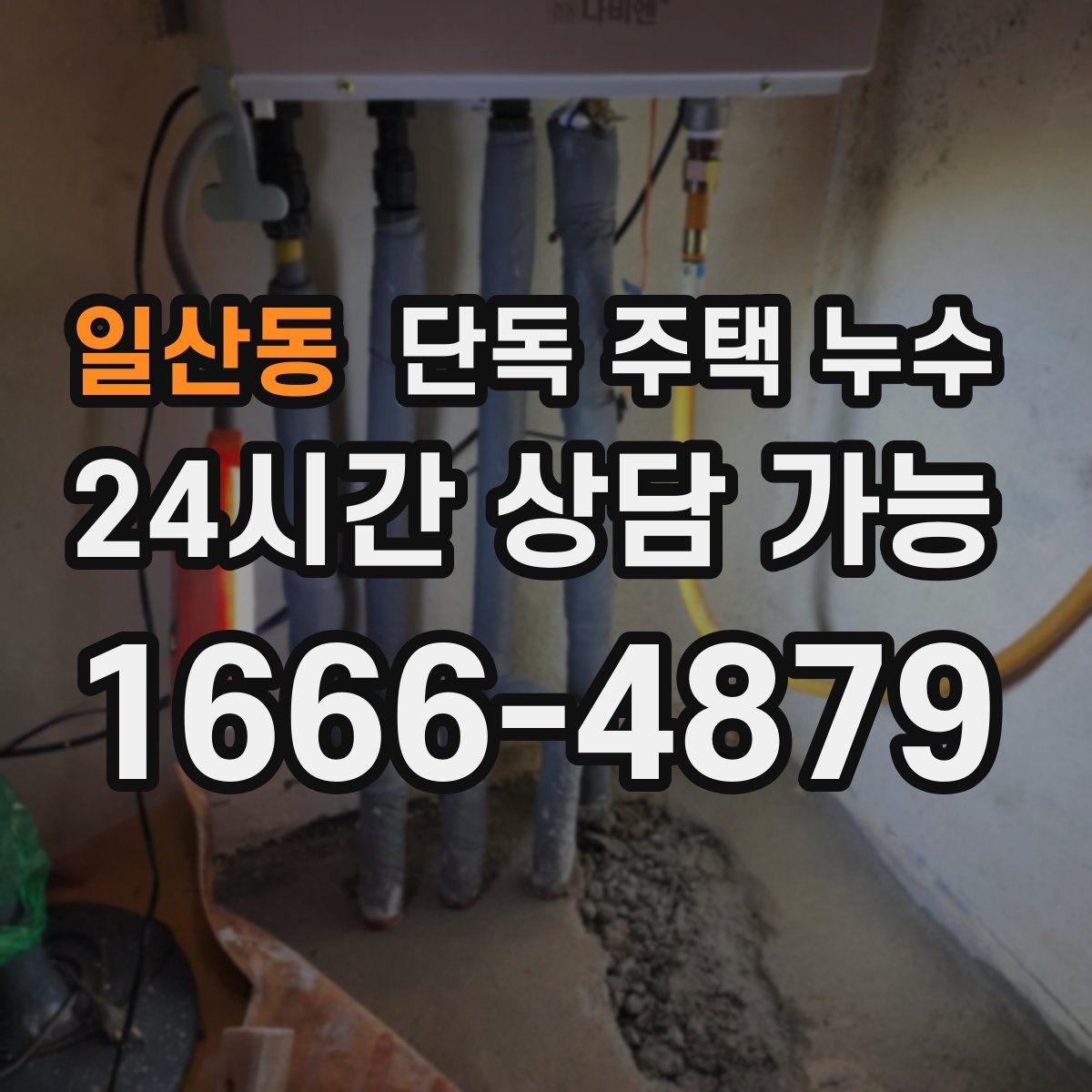 일산동 단독 주택 누수 천장 한쪽 구석에서 시작되는 물자국 원인