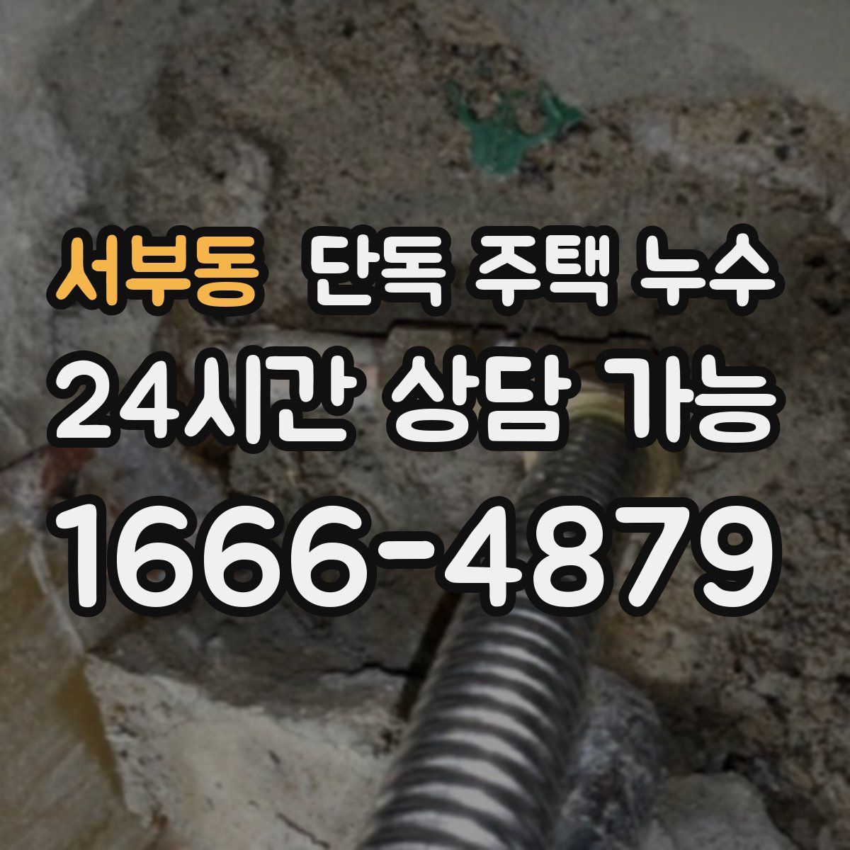 서부동 단독 주택 누수