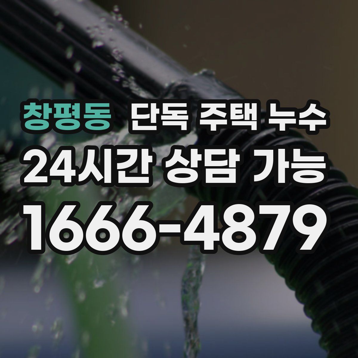 창평동 단독 주택 누수