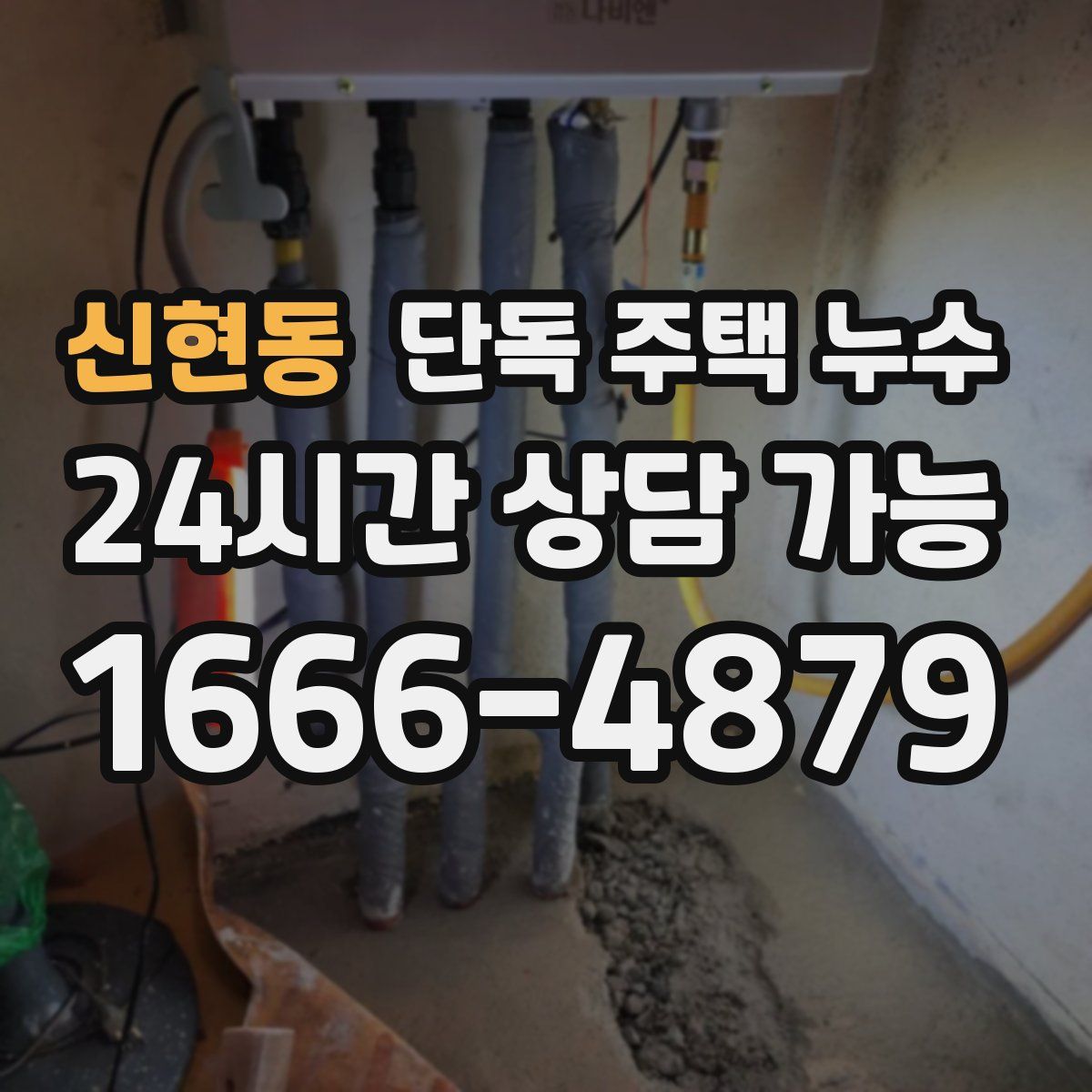 신현동 단독 주택 누수