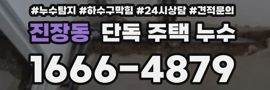 진장동 단독 주택 누수