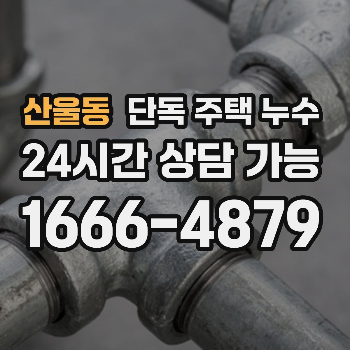 산울동 단독 주택 누수