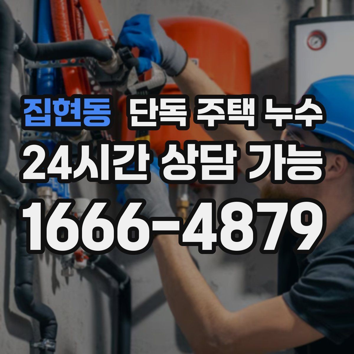 집현동 단독 주택 누수 외벽 균열이 작은데도 물이 스며드는 경우