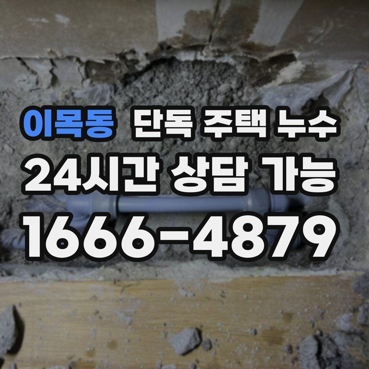 이목동 단독 주택 누수