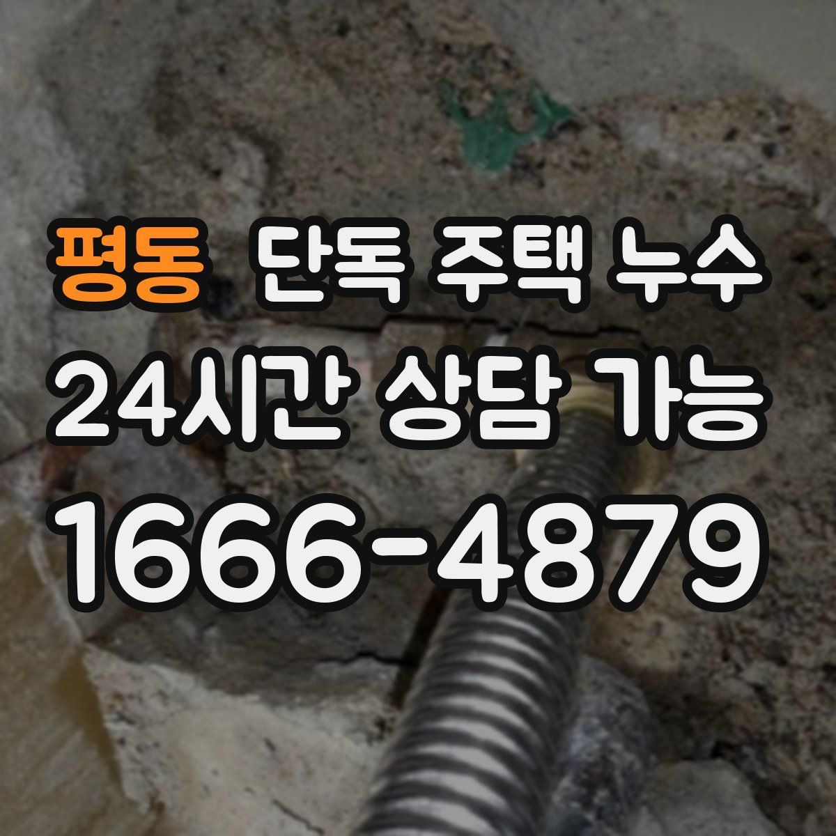 평동 단독 주택 누수