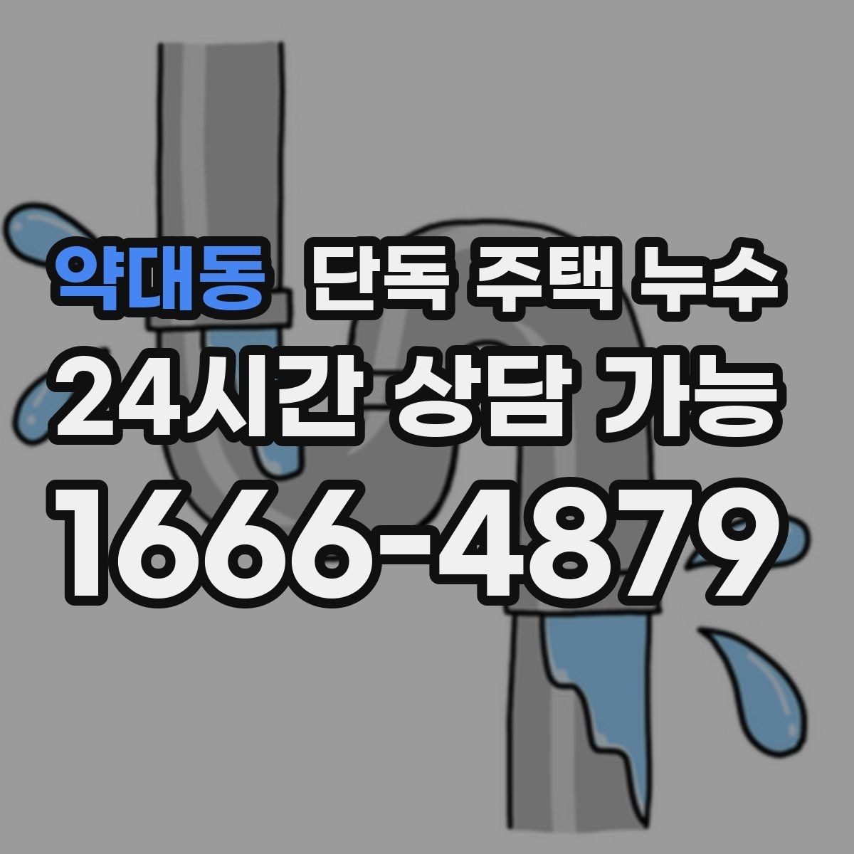 약대동 단독 주택 누수 봄철 해빙기 이후 점검해야 하는 이유