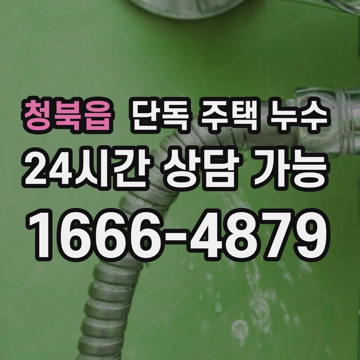 청북읍 단독 주택 누수