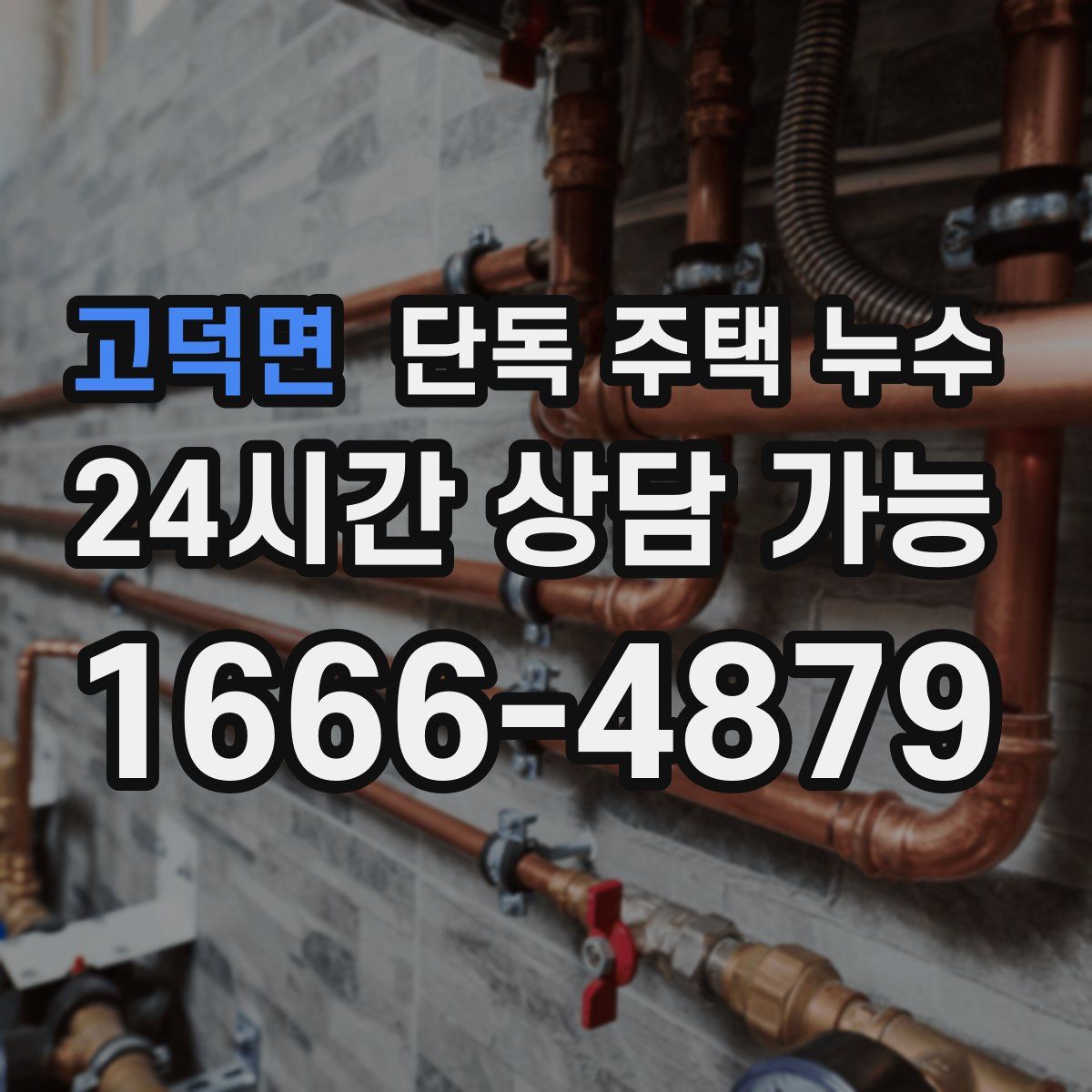 고덕면 단독 주택 누수