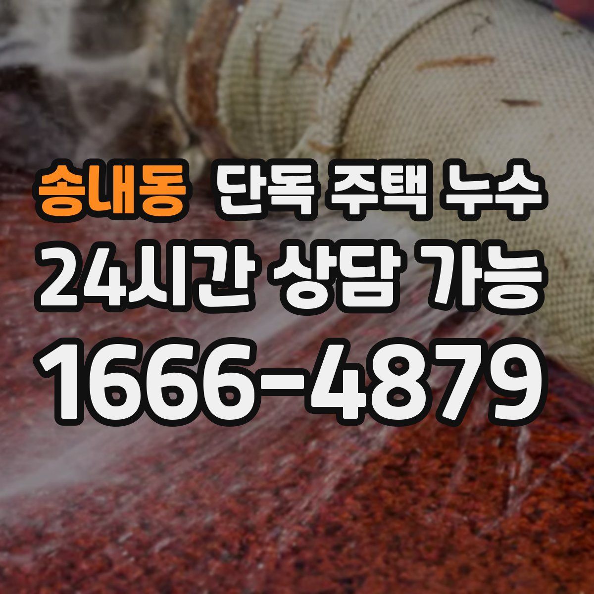 송내동 단독 주택 누수