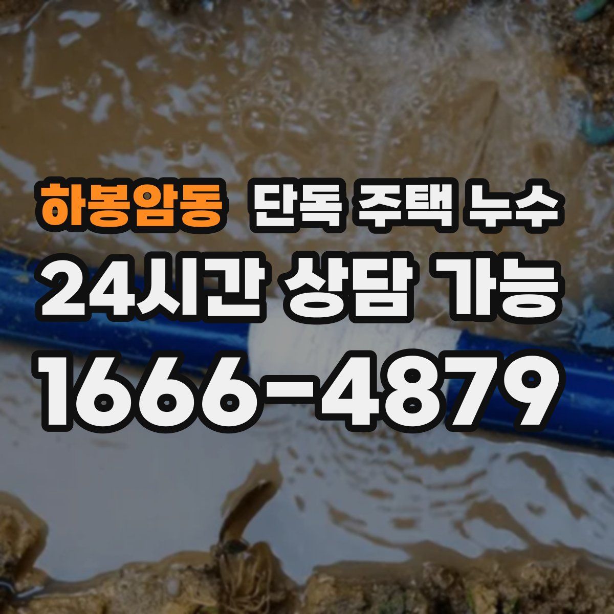 하봉암동 단독 주택 누수